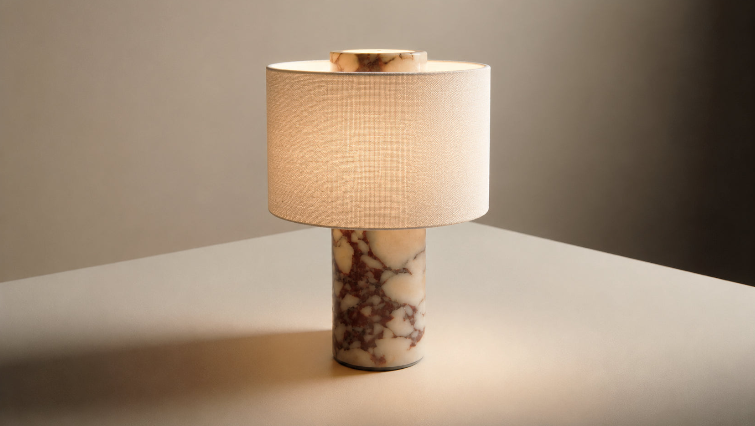 Natural Marble Lamp
